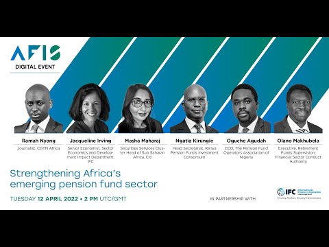 [WEBINAR?️?] Strengthening Africa’s emerging pension fund sector