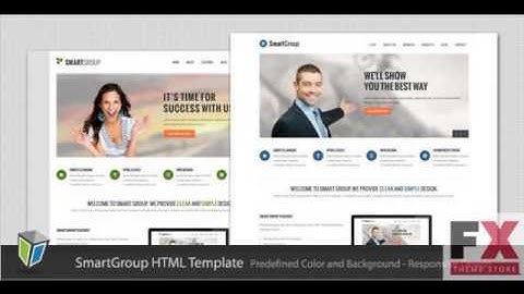 Preview SmartGroup - Responsive Business HTML Template Corpo