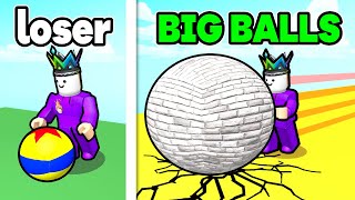 Roblox But Every Second My Ball Get 1+ Bigger