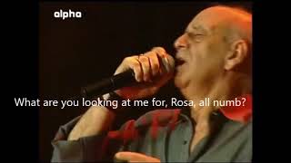 Dimitris Mitropanos - Rosa (English Lyrics)