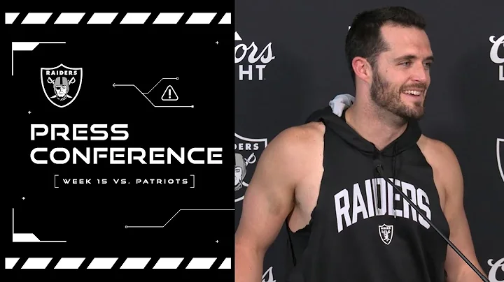Derek Carr and Davante Adams Presser - 12.14.22 | ...