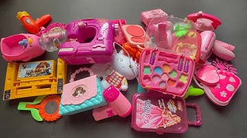 3:54 Minutes Satisfying With Unboxing Hello Kitty Mini Kitchen Set | Cutie Steel Kitchen Set ASMR