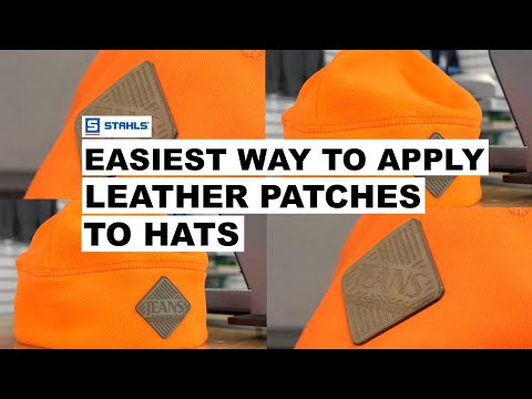 How To Apply Patches to Hats Using a Heat Press 