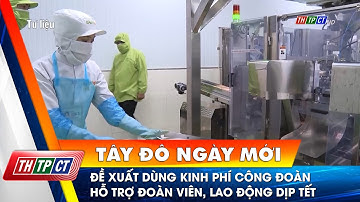Đề xuất dùng kinh phí công đoàn hỗ trợ đoàn viên, lao động dịp Tết | Cần Thơ TV