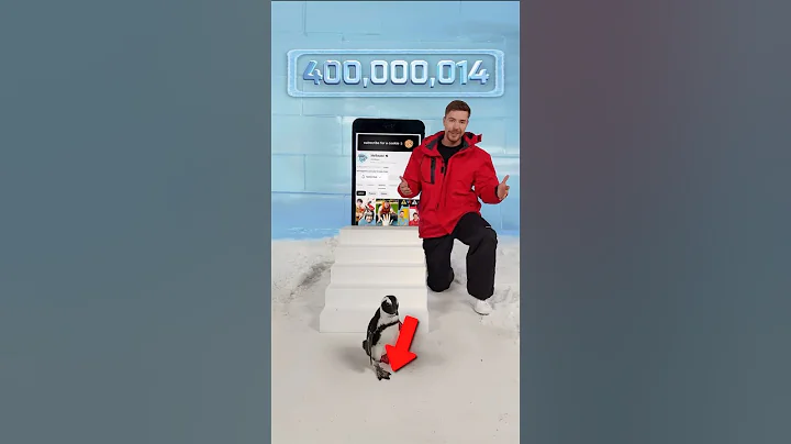 🎉 MrBeast Hits 400 Million Subs… and a Penguin Was There! 🐧🔥