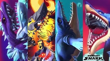 STRONGEST SHARKS IN HUNGRY SHARK HEROES !