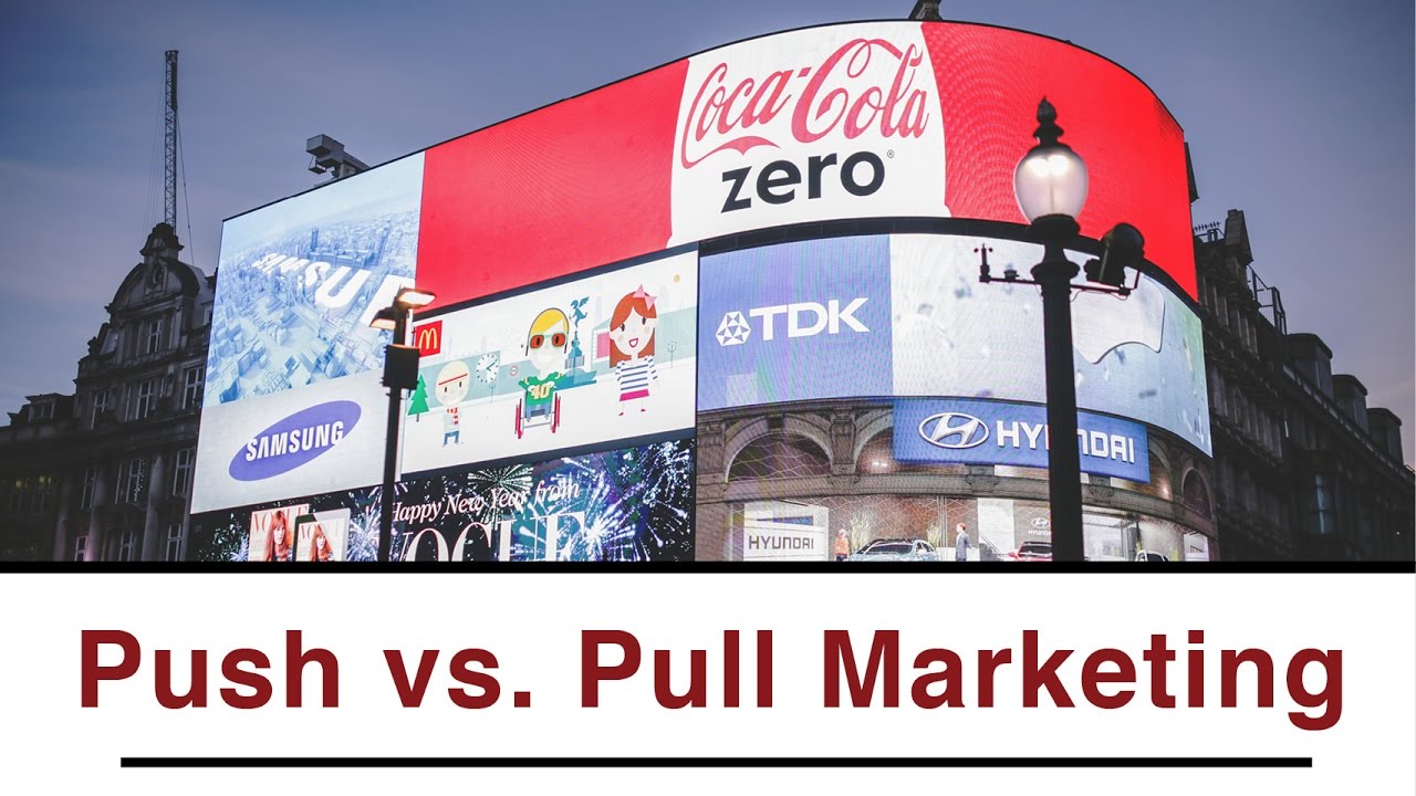 Update Unterschied zwischen Push und Pull Marketing
