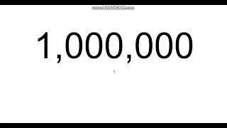 Comparación de números en grande | Number Size Comparison 1 al/to 10,000,000,000