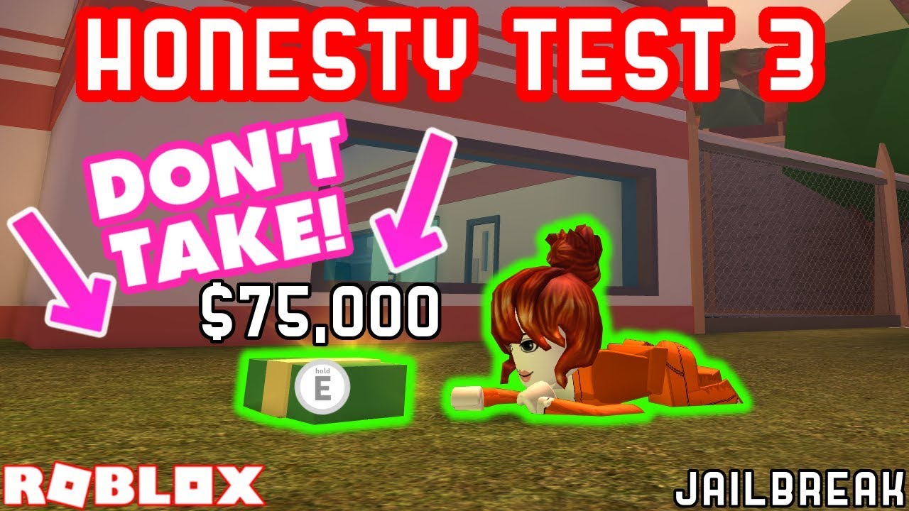 Don T Pick Up The Money Roblox Jailbreak Honesty Test Part 3 - 21 roblox jailbreak top 3 must know glitches myusernamesthis no clip glitches youtube in 2020 roblox what is roblox flag game