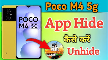 How to Hide & Unhide Apps in Poco m4 5g, Poco m4 5g Hide Apps, poco m4 5g App Hide