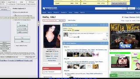 Friend Blaster Pro  How to Add Friends on MySpace #3