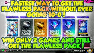 FASTEST WAY TO GET THE FLAWLESS BR PACK MLB THE SHOW 24 DIAMOND DYNASTY! BATTLE ROYALE TIPS!