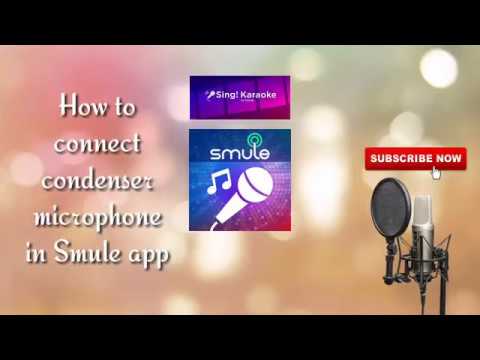 How to use BM 800 condenser mic in Mobile apps like smule, starmaker BM-800  