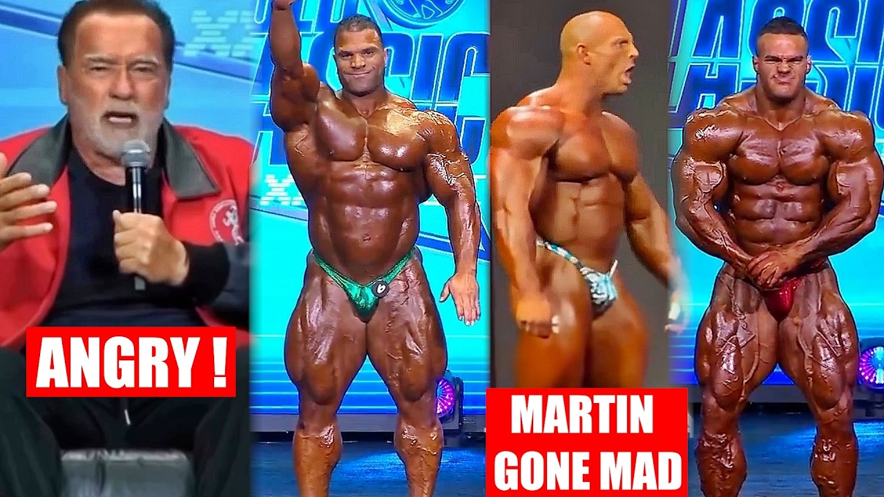 ARNOLD ANGRY ON HASSAN BAD POSING | MARTIN OUT OF BODYBUILDING | WESLEY IN DETROIT PRO