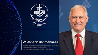 W. Johann Schmonsees - Porte-parole du Département d'État américain pour la région du Proche-Orient