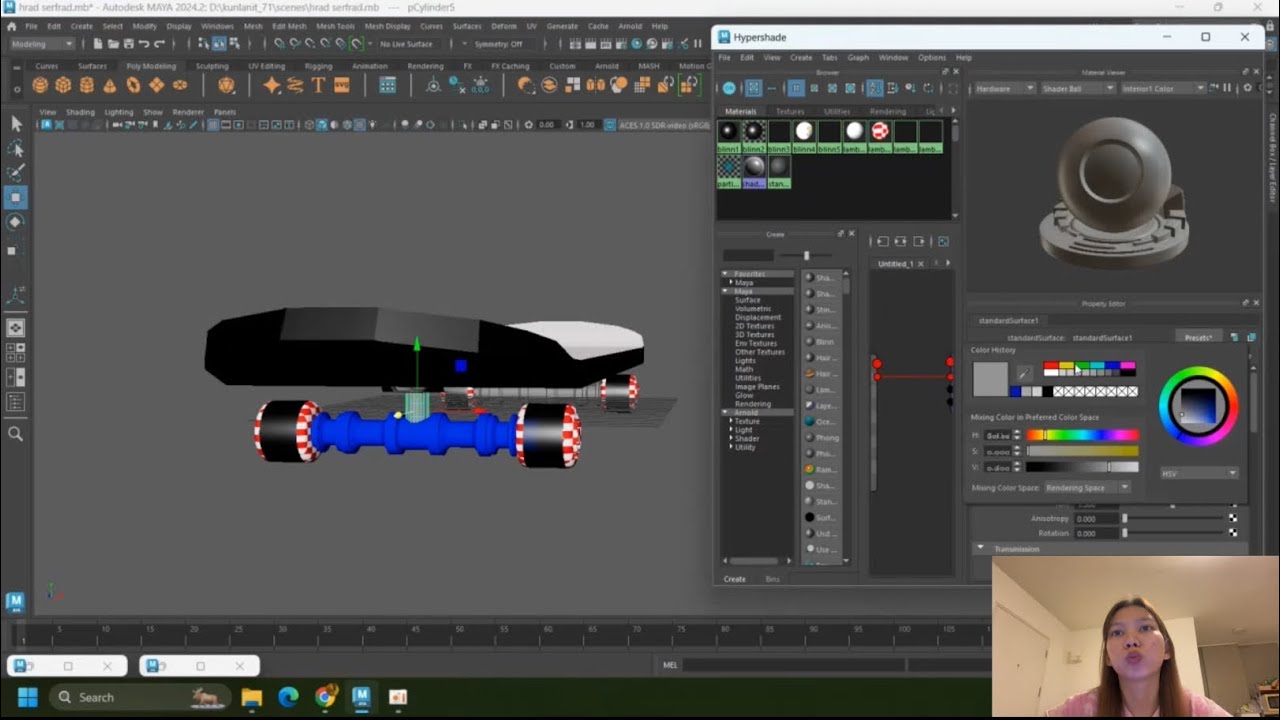 Hard Surface model - YouTube