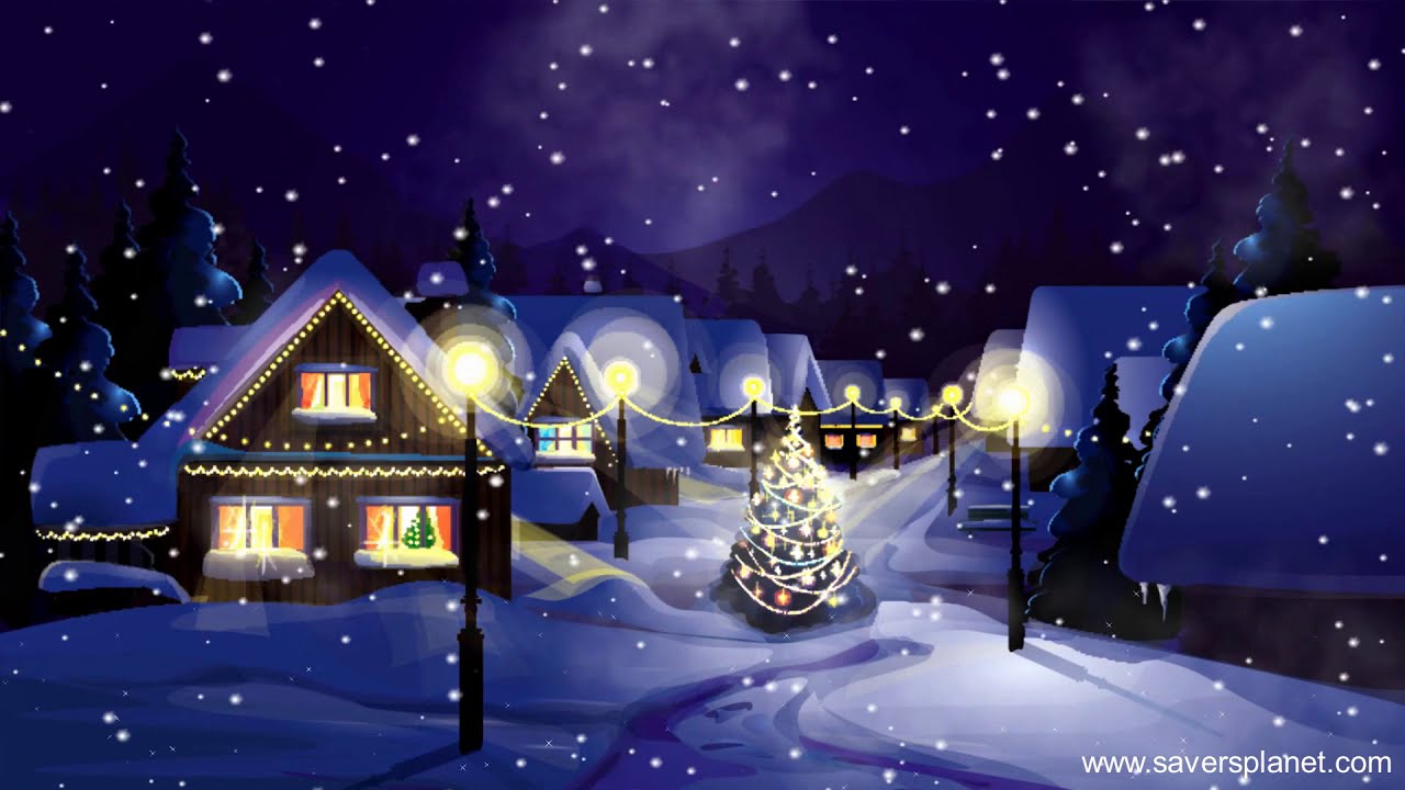 Christmas Snowfall - Free Winter Screensaver - YouTube