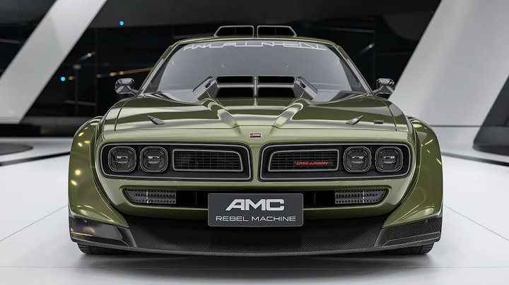 The 1970 AMC Rebel Machine Returns in 2025 – Muscle Madness Reimagined!