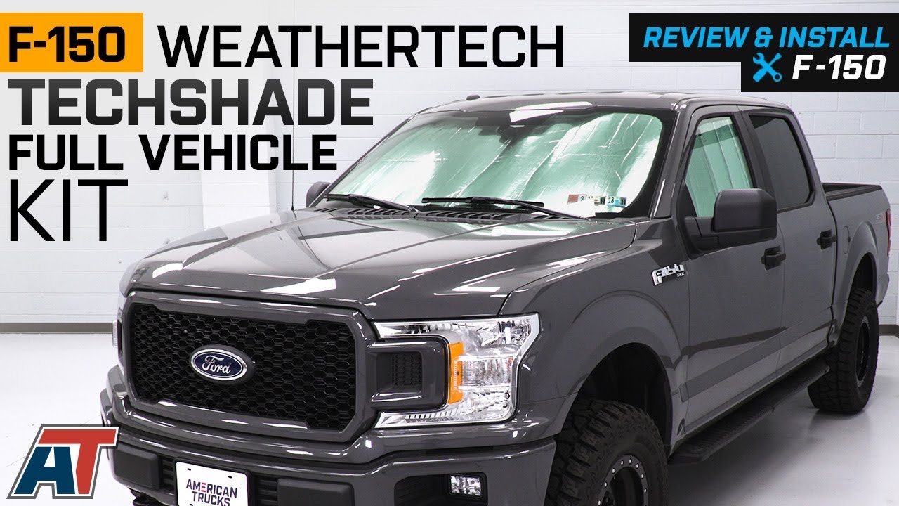 For Ford F-150 EXT 2015-20 Windshield Visor SunShade Custom Made Sun Shade w/Bag