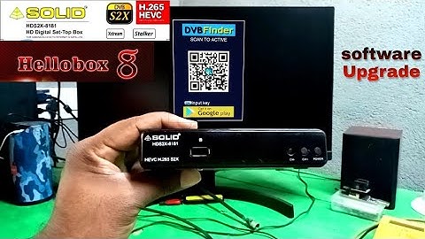 SOLID HDS2X 8181 Hellobox Software upgrade process HS1189-8051-02(B)