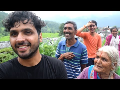 Uttarakhand Pahadi Village Life Dasoli Village Drone Shots 