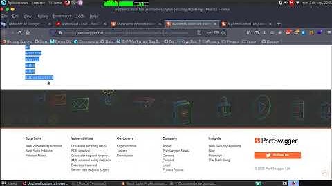Username enumeration via subtly different responses