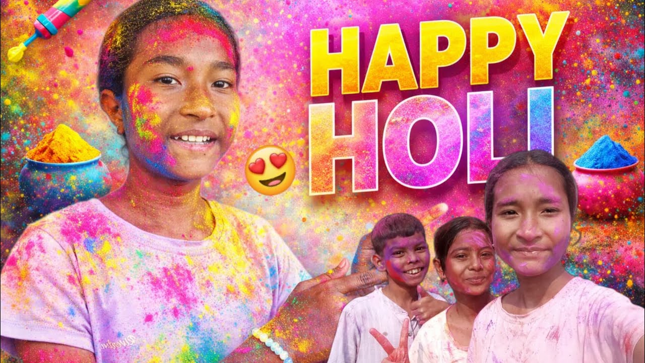 Aji Holi t'.ki ki hol guys amr logot😲 #vlog #viralvideo #funny #likeandsubscribe 