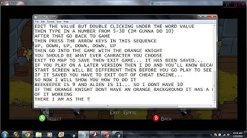 Castle Crasher Unlock any character cheat