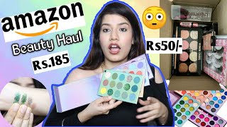Cheapest Amazon Makeup Haul | I’m *Shocked* Must watch before buying!! Amazon beauty haul