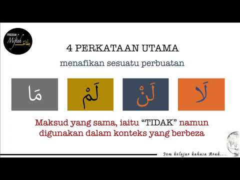 Video: Bagaimana untuk menggunakan penafian dalam ayat?