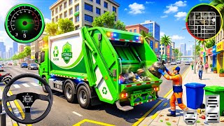 City Cleaning Hero! 🚛 Garbage Truck Simulator Gameplay with Realistic Graphics & Smooth Driving screenshot 2