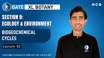 GATE Exam 2024 | Biogeochemical Cycles - Life On The Earth | Ecology and Environment