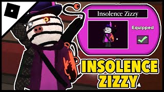 How to get the INSOLENCE ZIZZY EVENT SKIN + ALL 3 PAPER SCRAPS in PIGGY: THE LOST BOOK || ROBLOX