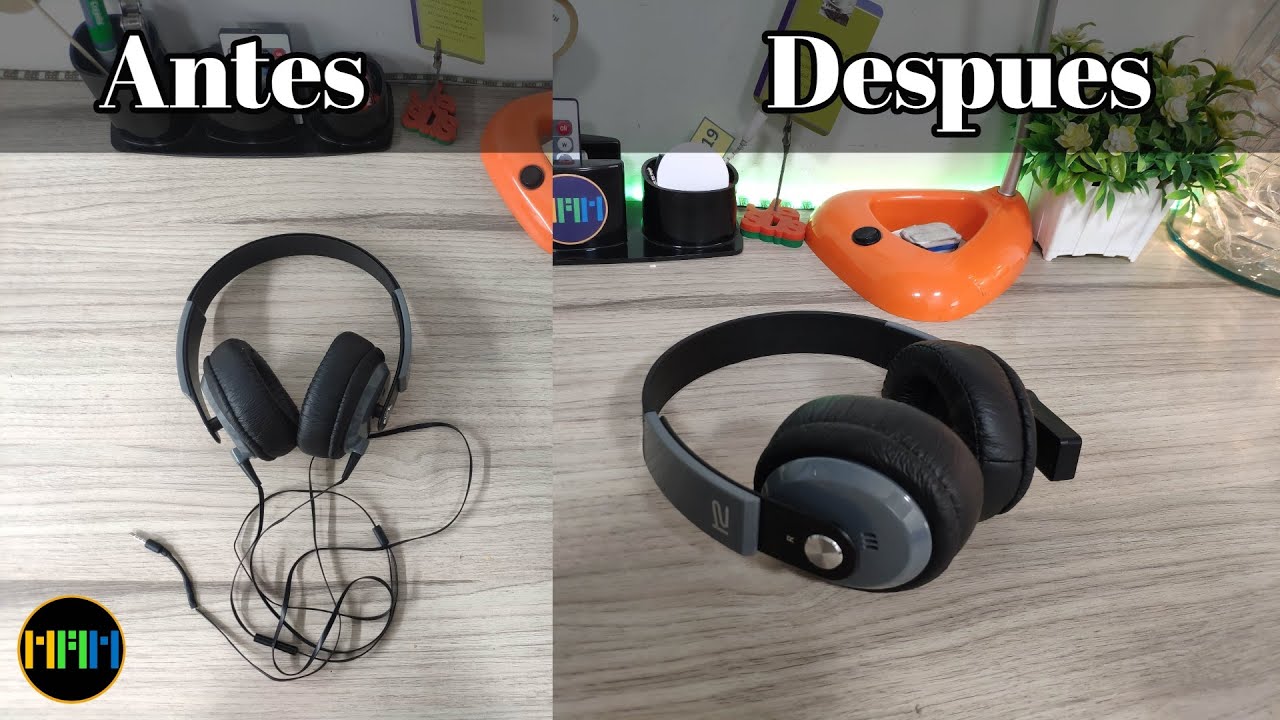 Convierte tus auriculares con cable en inalámbricos