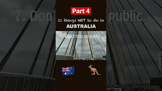 11 Things NOT to do in Australia! YOU WON&#39;T BELIEVE! (Part 4) #shorts #shocking