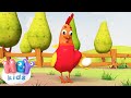 A Galinha Arrogante - Musica infantil animada | HeyKids Português