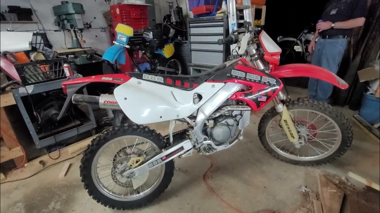 BBR CR125 FRAMED TTR225 4 STROKE RARE & MINT ORIGINAL!! YouTube