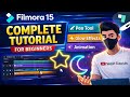 Filmora 15 Complete Tutorial for Beginners | Chapter 3: Pen Tool, Glow &amp; Animation Effects FXs