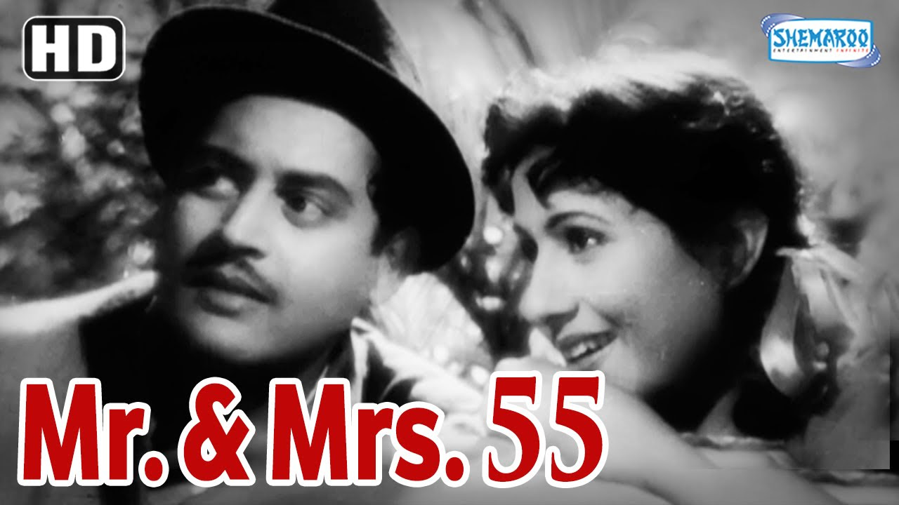 Mr  Mrs 55 HD   Guru Dutt   Madhubala   Johnny Walker   Old Hindi Movies   With Eng Subtitles