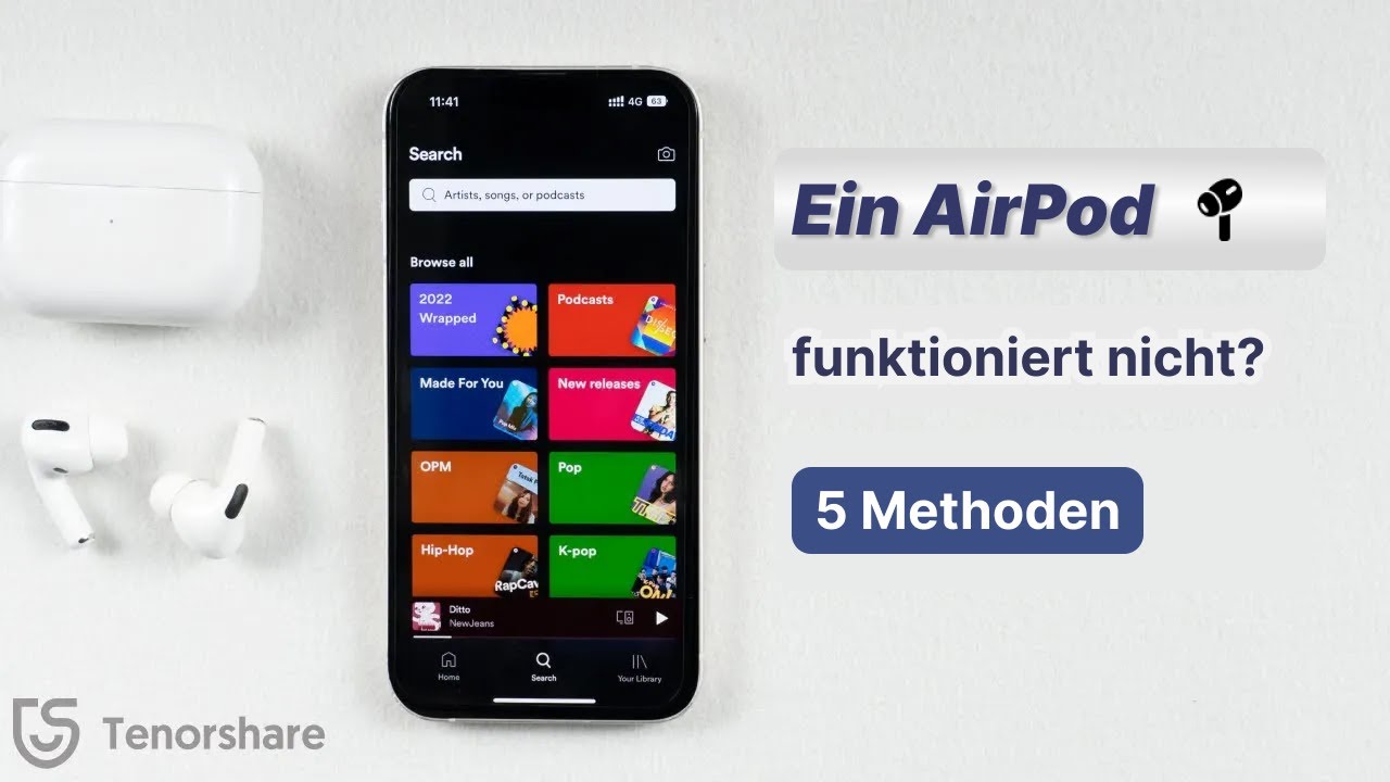 Was Tun Wenn Ein Airpod Nicht Funktioniert Ein AirPod funktioniert nicht? So behebt man das Problem - YouTube
