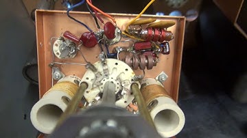 How To Un-Mod Heathkit DX-100 Ham Transmitter Repair Grid Drive