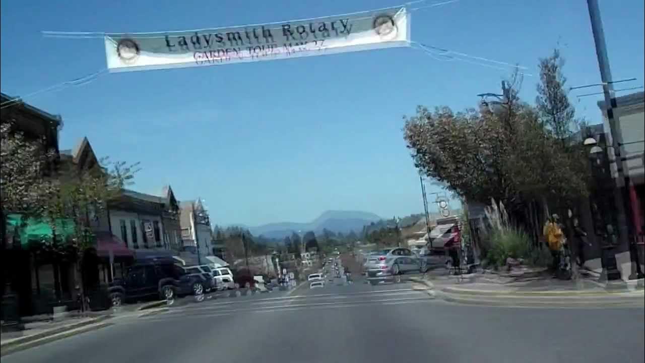 Ladysmith Drive Through Downtown YouTube