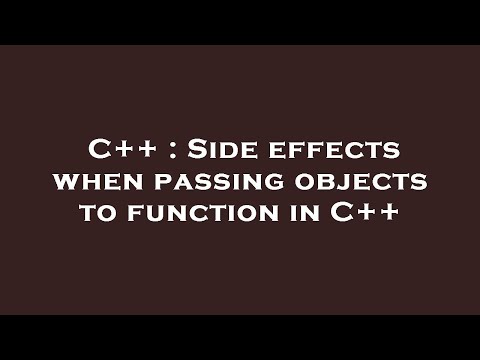 C++ : Side