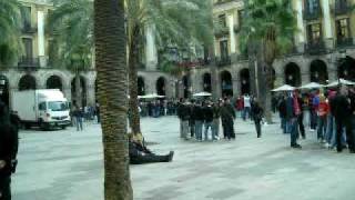 Fc Basel Supporters In Barcelona 411-2008