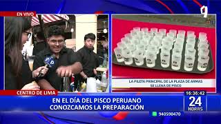 Download Lagu Celebran con pisco las Fiestas Patrias: Pileta de la Plaza de Armas ofrece 7 mil degustaciones (2) MP3 Download Lagu Celebran con pisco las Fiestas Patrias: Pileta de la Plaza de Armas ofrece 7 mil degustaciones (2) MP3