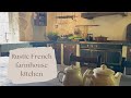 A rustic french farmhouse kitchen in dordogne france