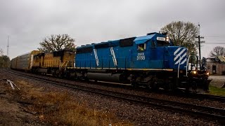 CEFX 3155, an SD40-2, Leads UP Autorack - 10/27/15