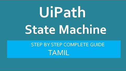 State Machine - UiPath