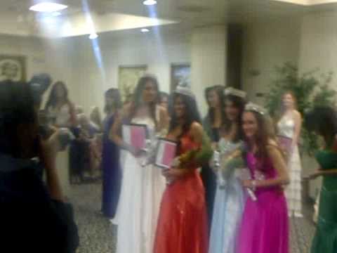 Caroline Schwitzky winning "Miss Weston 2012 USA" title w/ Team Caroline Schwitzky