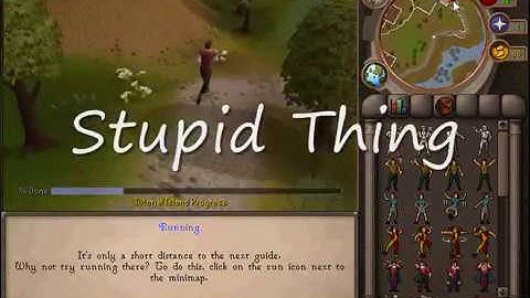 RuneScape Tutorial Island Part 1